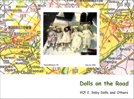 Tamar Stone Dolls on the Road polaroid artist book 2 baby dolls and others